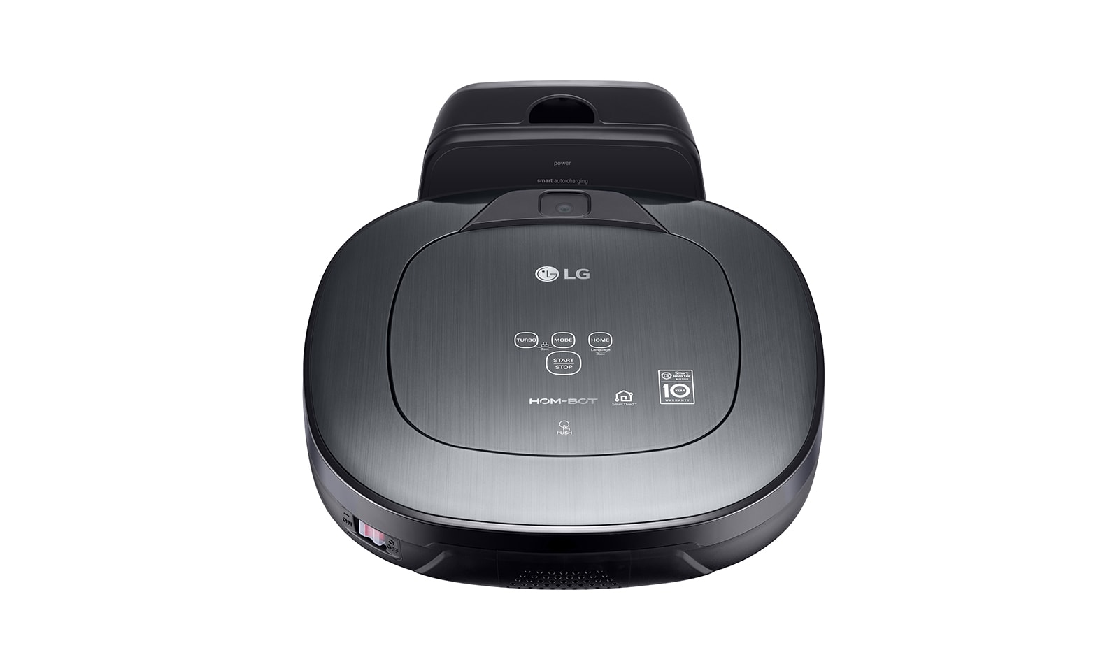 LG HomBot Square mit Home View™ und Home Guard™, intelligente Reinigung und Raumüberwachung, VRH950MSPCM